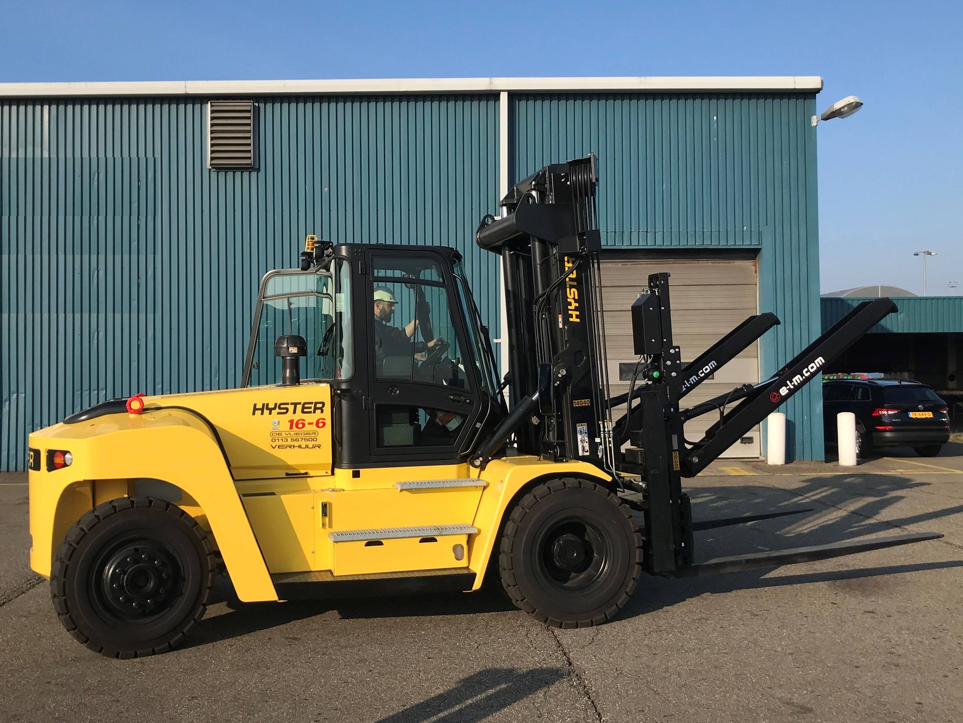 Nieuwe Hyster H16XM-6 uitgeleverd in Ritthem